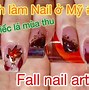 Cách Vẽ Lá Mùa Thu Nail Art Đẹp Nhất