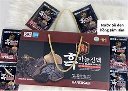 Nước Hồng Sâm Tỏi Đen Hàn Quốc