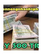 Vay Ngân Hàng 500 Triệu Trong 15 Năm